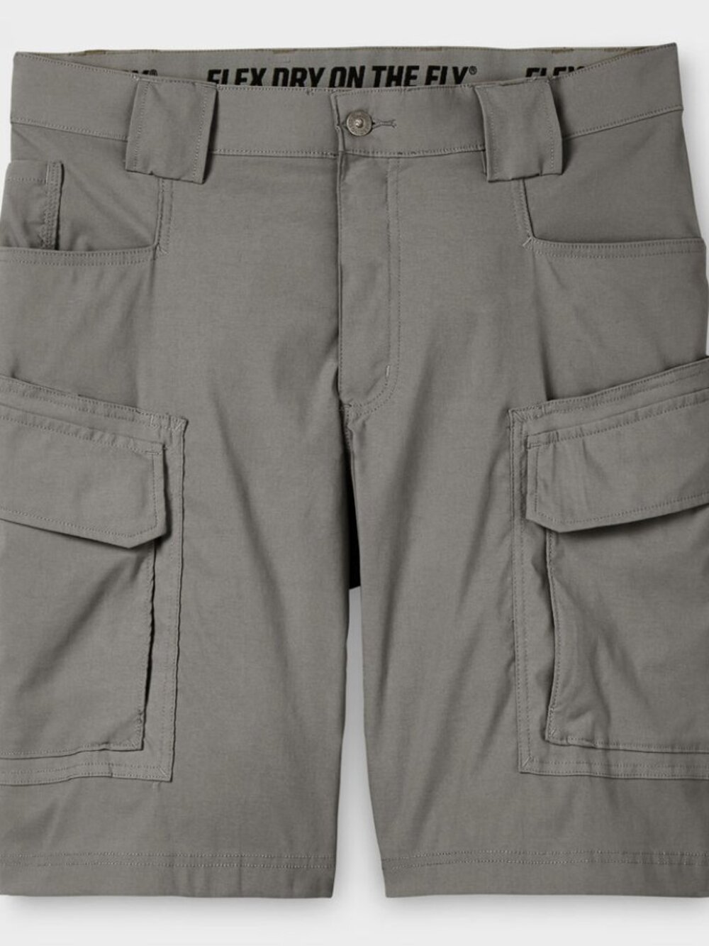 Men's DuluthFlex Dry on the Fly 11" Cargo Shorts - Size 48 - Gray/Gunmetal